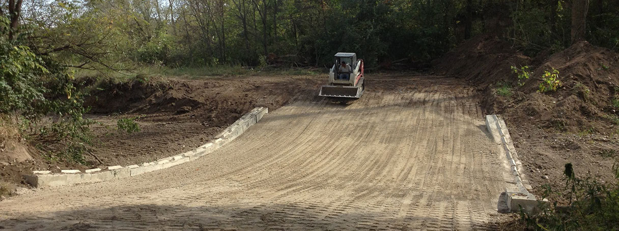 Creek crossing, Princeville, IL