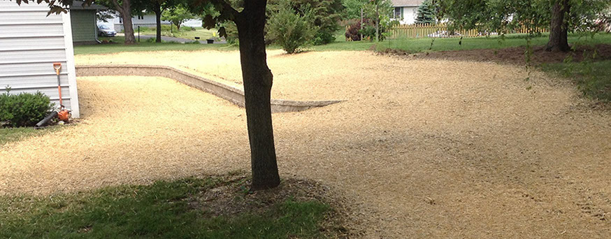 Landscape retainer wall, Mossville, IL