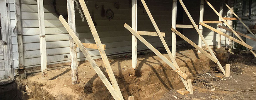 Porch repair, Lacon, IL